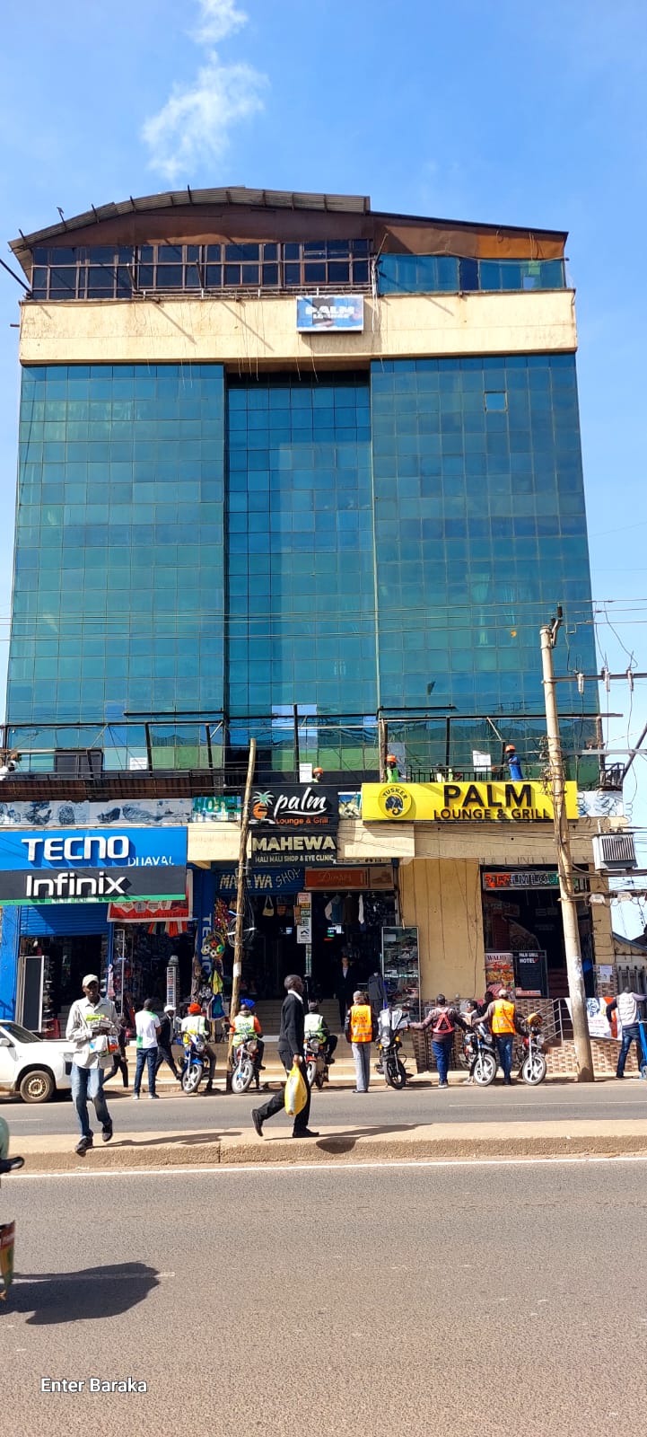 Palmlounge Building — Trio Agency office, Eldoret